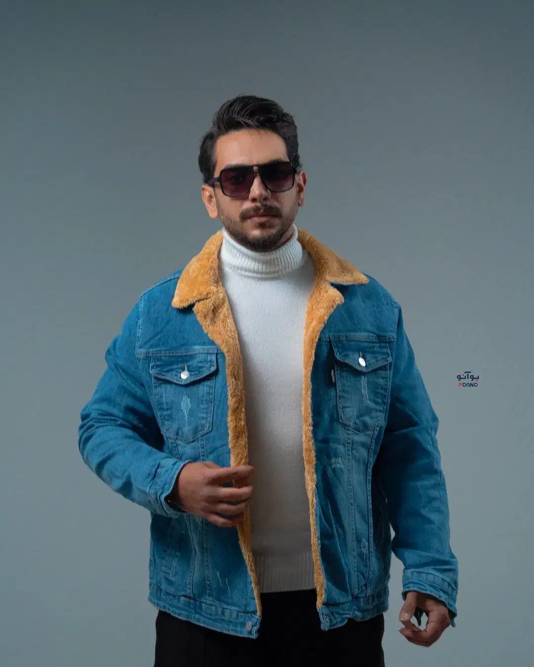 کاپشن مردانه جین مدل2|لباس|اصفهان, شاهزید|دیوار