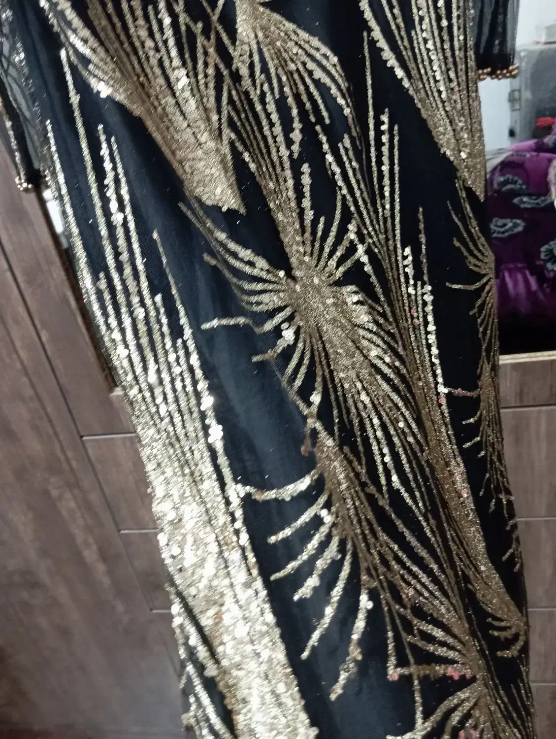 لباس مجلسی اکلیلی و شاین|لباس|ابریشم, |دیوار