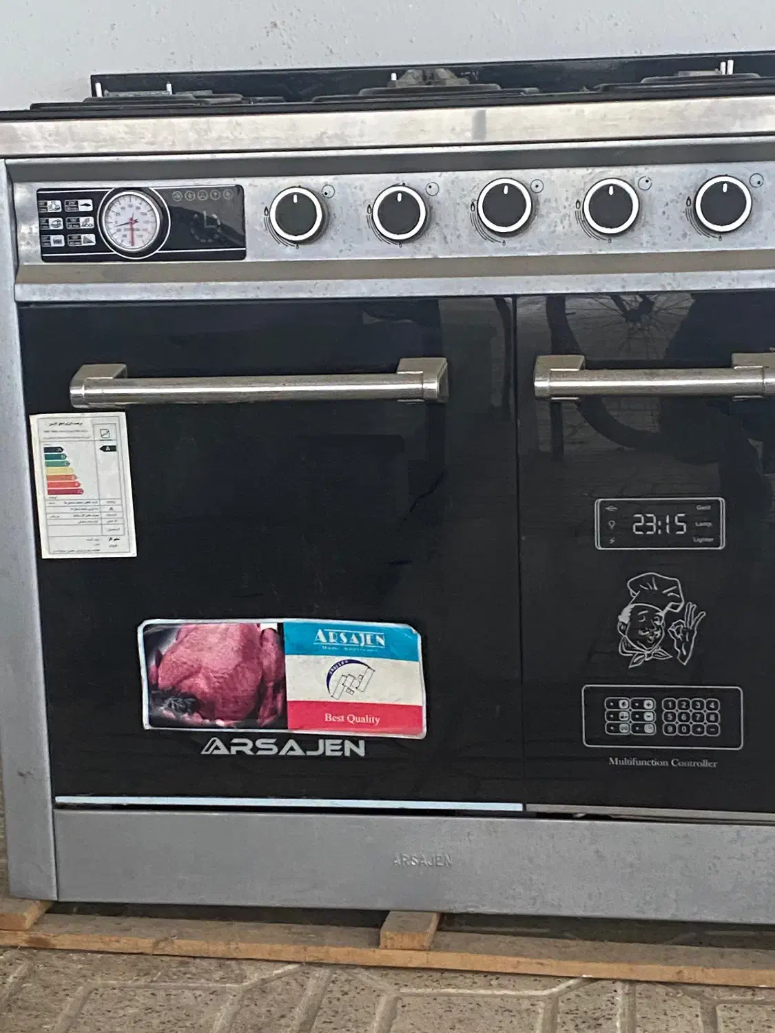 اجاق گاز ۵ شعله طرح فر|اجاق گاز و لوازم برقی پختوپز|ساری, |دیوار