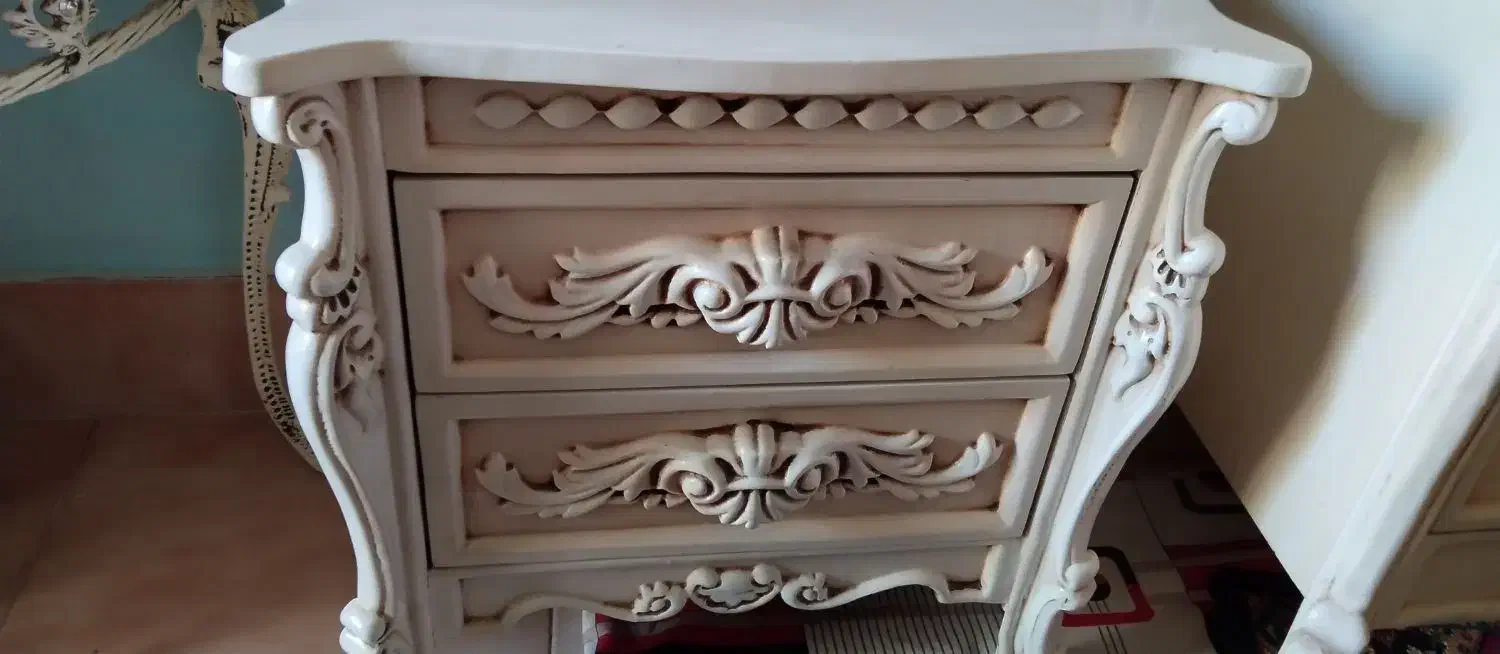 تخت دو نفره چوبی با تشک|تخت و سرویس خواب|نظرآباد, نظرآباد|دیوار