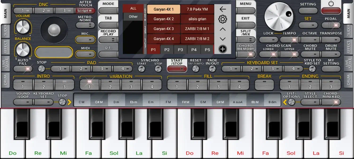 فروش ست های اورگ اندروید|پیانو، کیبورد، آکاردئون|سنندج, |دیوار