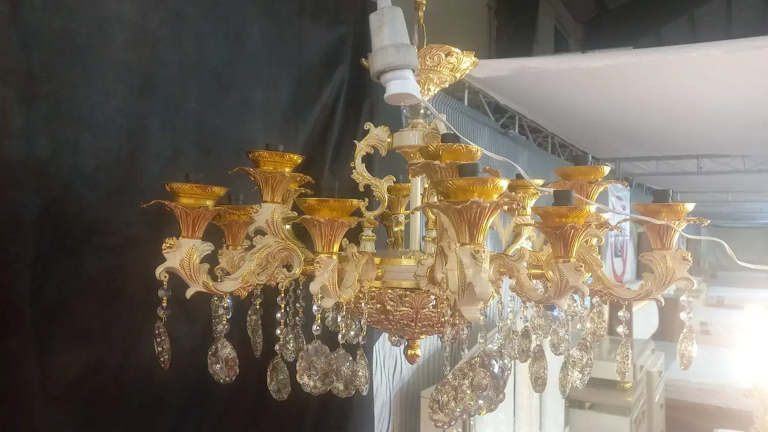 لوستر|لوستر و چراغ آویز|برخوار, |دیوار