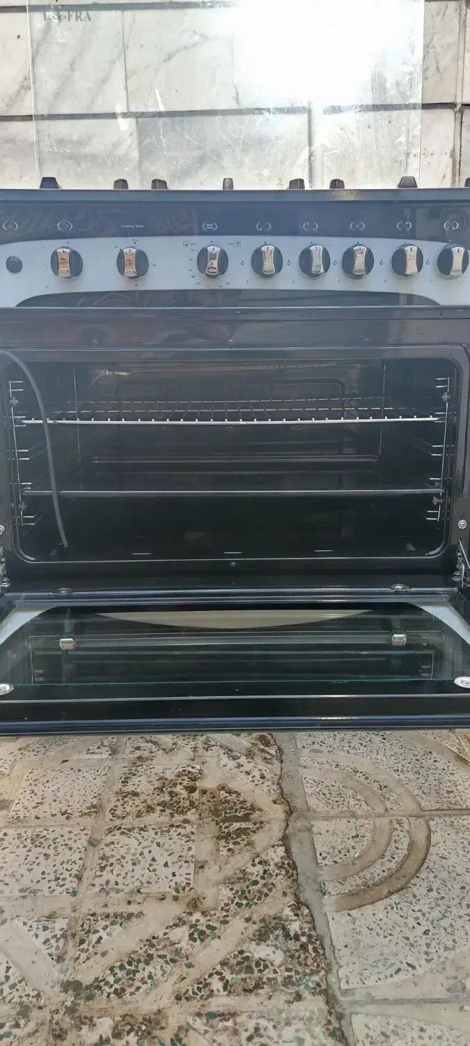 اجاق گاز فر دار پنچ شعله|اجاق گاز و لوازم برقی پختوپز|محمدشهر, علی آباد گونه|دیوار