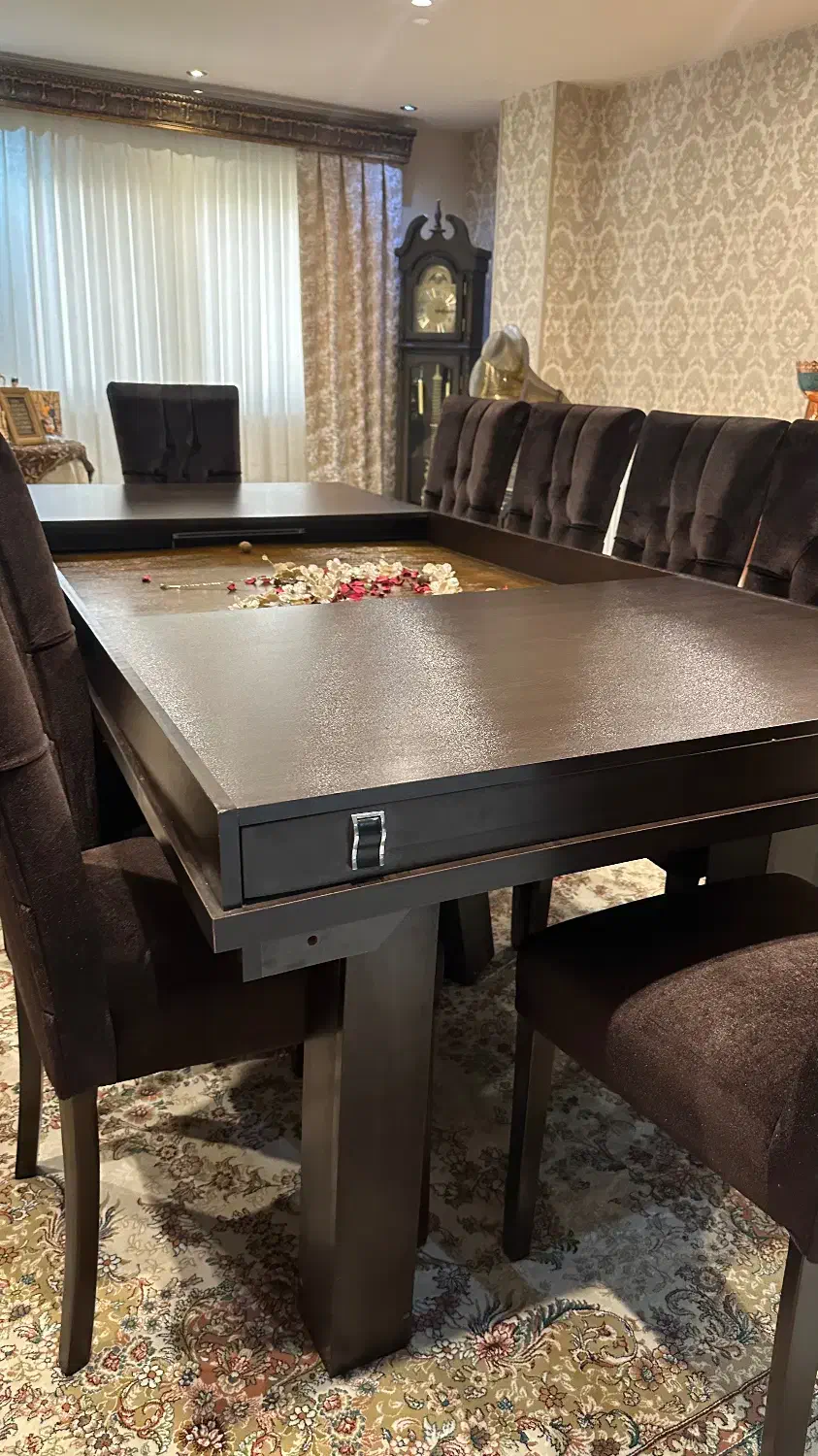 میز نهارخوری|میز و صندلی غذاخوری|گرگان, |دیوار