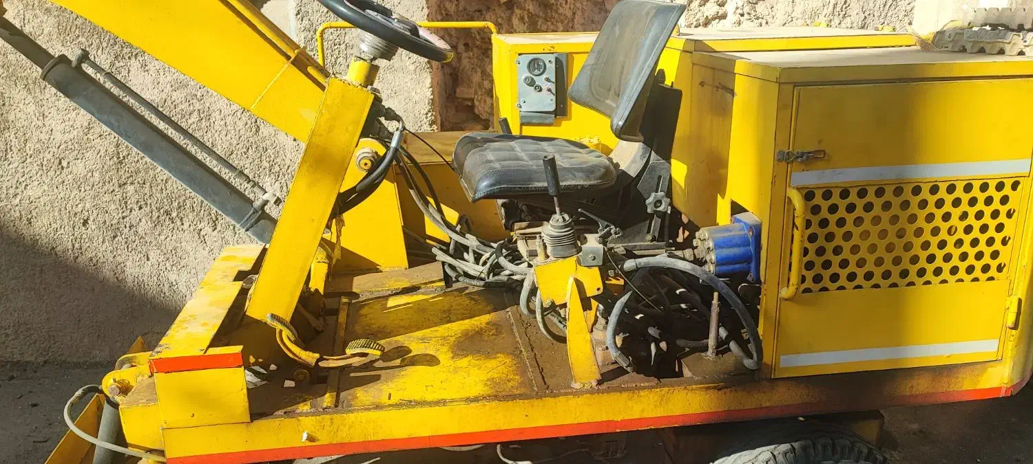 مینی بیل مکانیکی|ماشینآلات صنعتی|شیرگاه, |دیوار