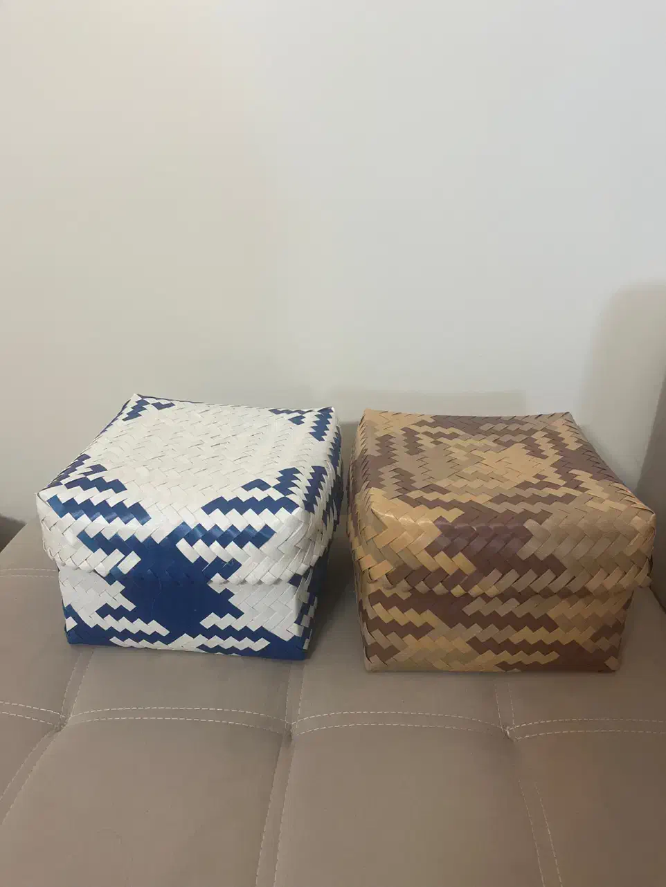 سبد و جای لباس چرک حصیری دستباف زیبا|صنایع دستی و سایر لوازم تزئینی|تهران, جهاد|دیوار