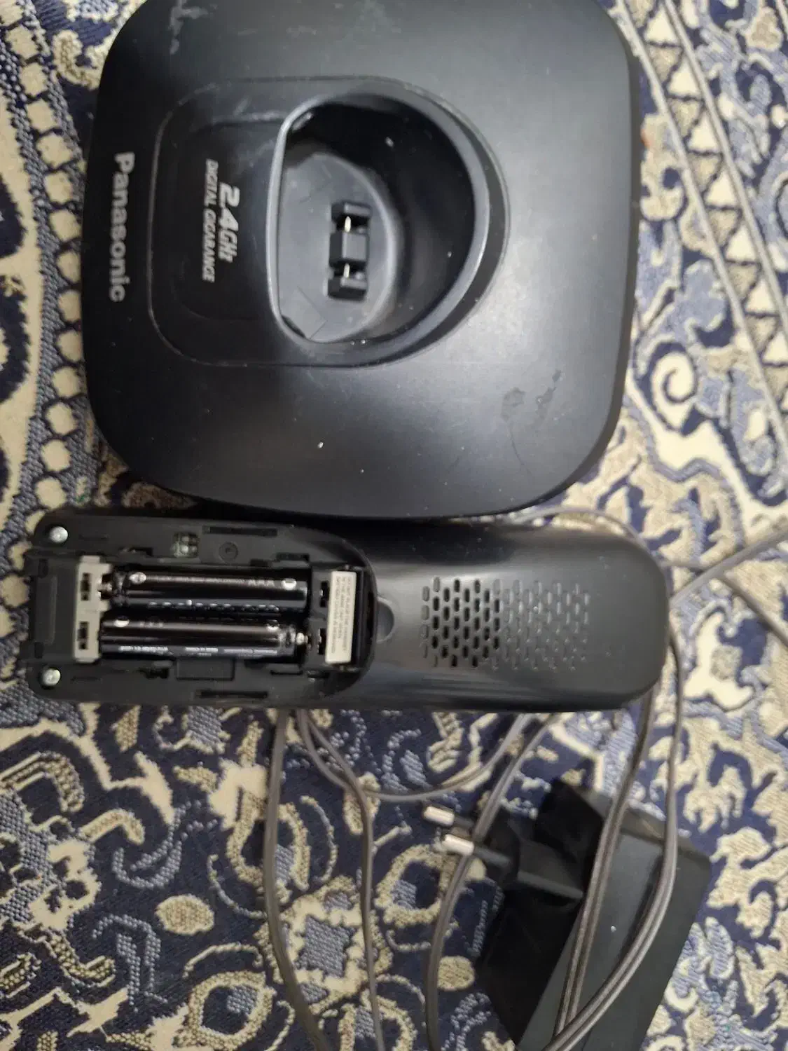 تلفن بیسیم پاناسونیک اصل|تلفن رومیزی|ری, علایین|دیوار