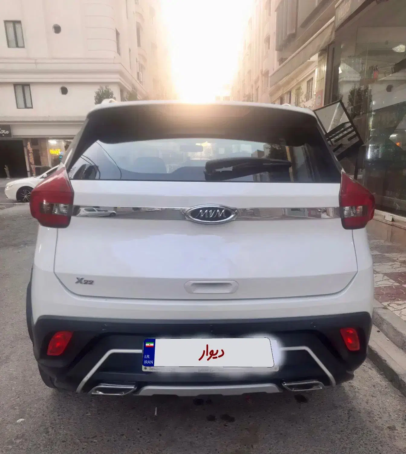 ام وی ام ایکس ۲۲ اکسلنت فول بی رنگ|خودرو سواری و وانت|شهریار, شهرک شاهد|دیوار