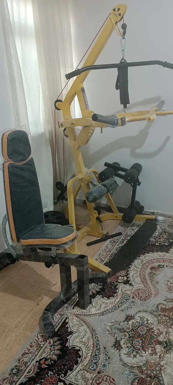 دستگاه بدنسازی خانگی96کاره|تجهیزات ورزشی|بوئین زهرا, |دیوار