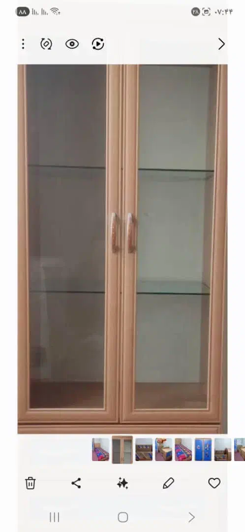 تخت کمد بچه|تخت و سرویس خواب|اراک, |دیوار