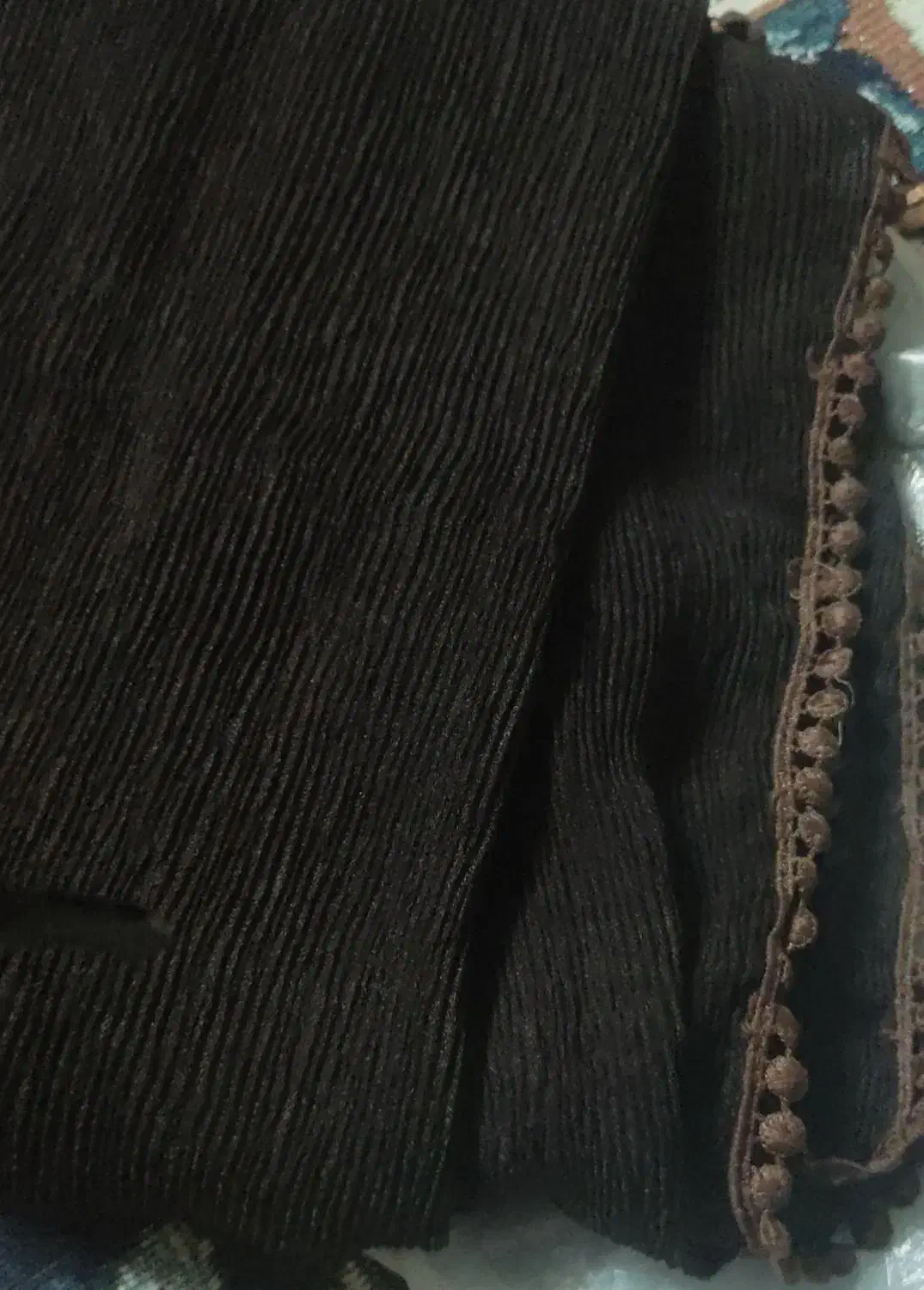 شال قهوه‌ای|لباس|سوسنگرد, |دیوار