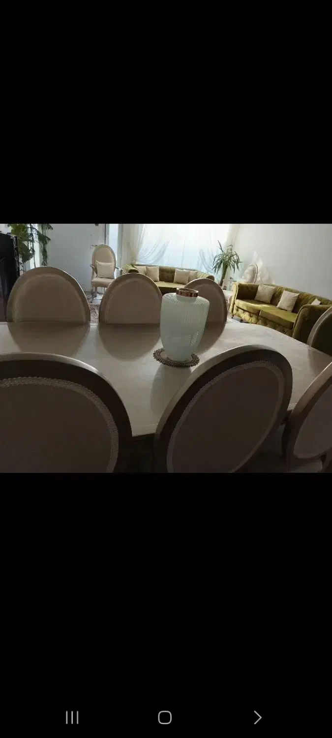 مبل و میز ناهارخوری ۸ نفره|مبلمان خانگی و میز عسلی|ماهدشت, |دیوار