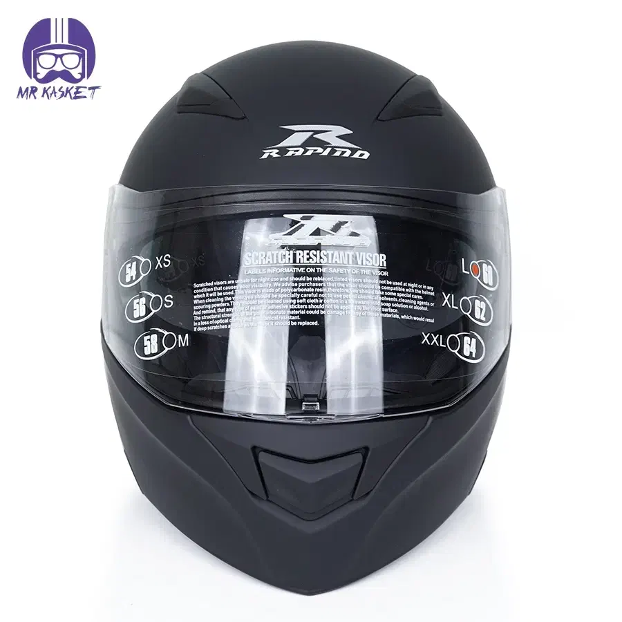 کلاه کاسکت فک متحرک راپیدو|قطعات یدکی و لوازم جانبی|ملایر, |دیوار