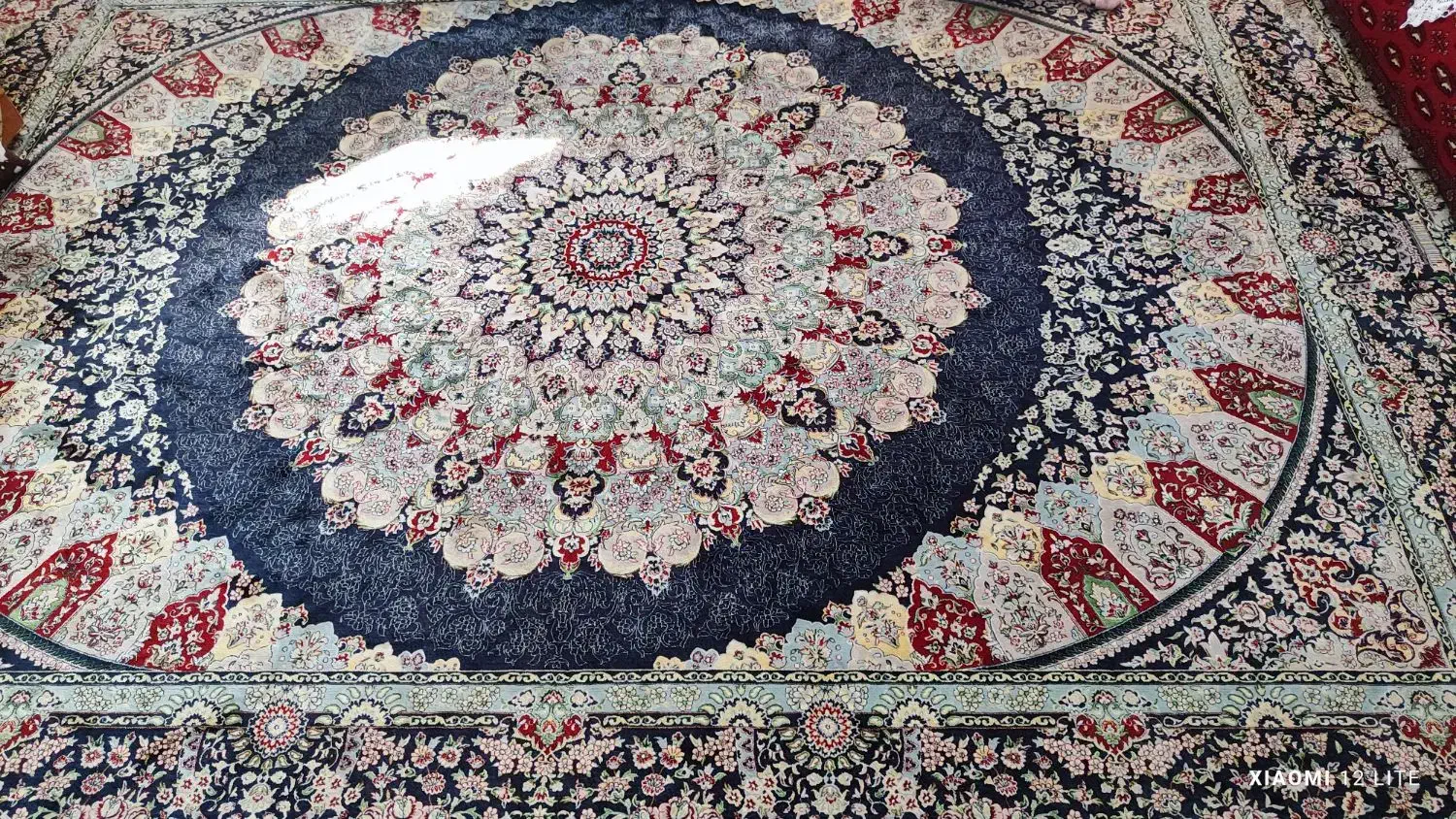 سه تخته فرش ماشینی 12 متری 1200 شانه فرهی در حد نو|فرش|شبستر, |دیوار