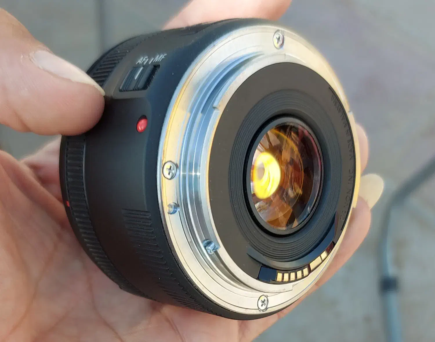 لنز 50mm فیکس کنون|دوربین عکاسی و فیلمبرداری|قشم, |دیوار