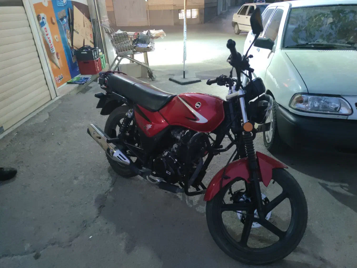 لاکی 185 sym|موتورسیکلت|اصفهان, جلالیه|دیوار