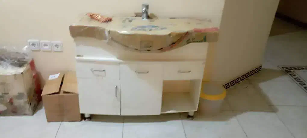 سینک روشویی کابینت دستشویی|لوازم سرویس بهداشتی|کرج, عظیمیه|دیوار