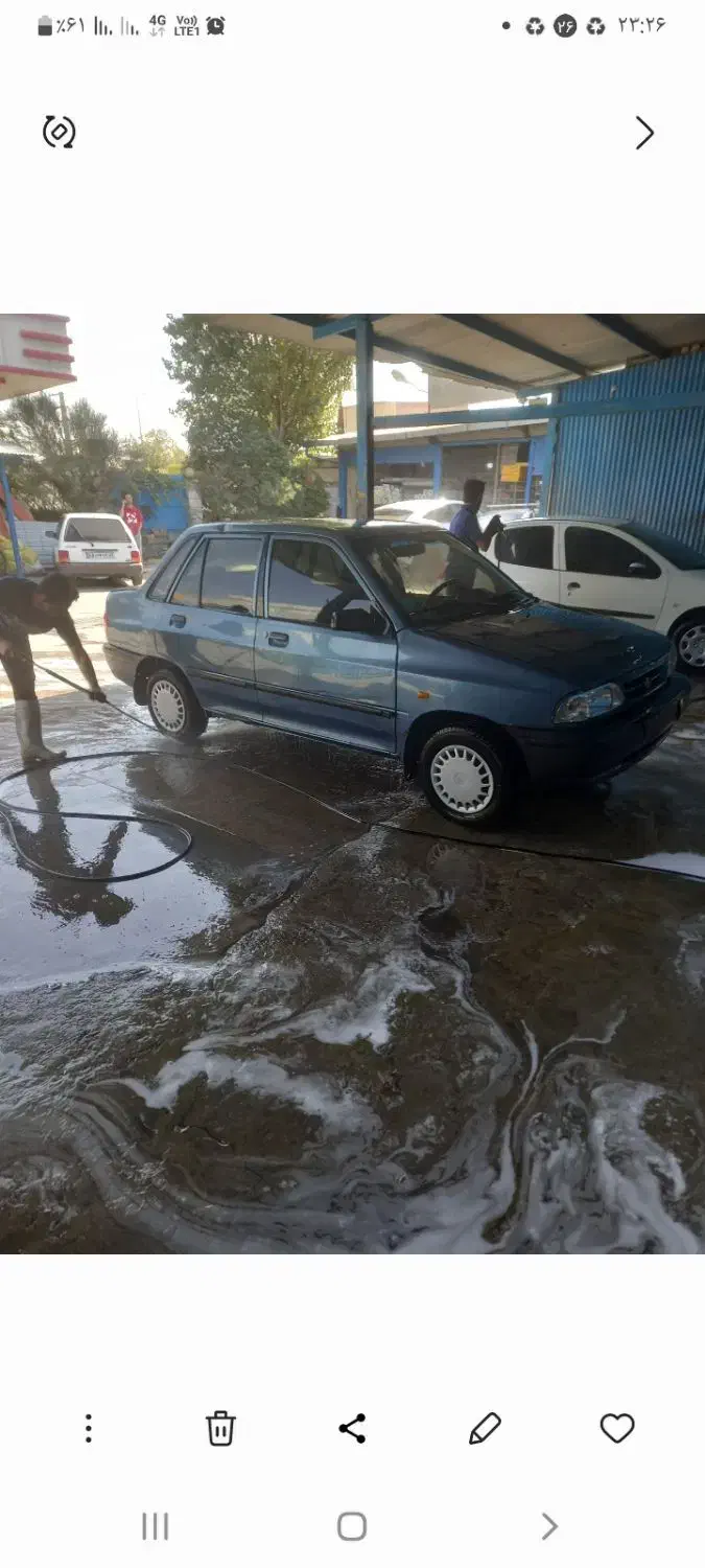 پراید مدل ۹۰ دوگانه دستی|خودرو سواری و وانت|قزوین, |دیوار