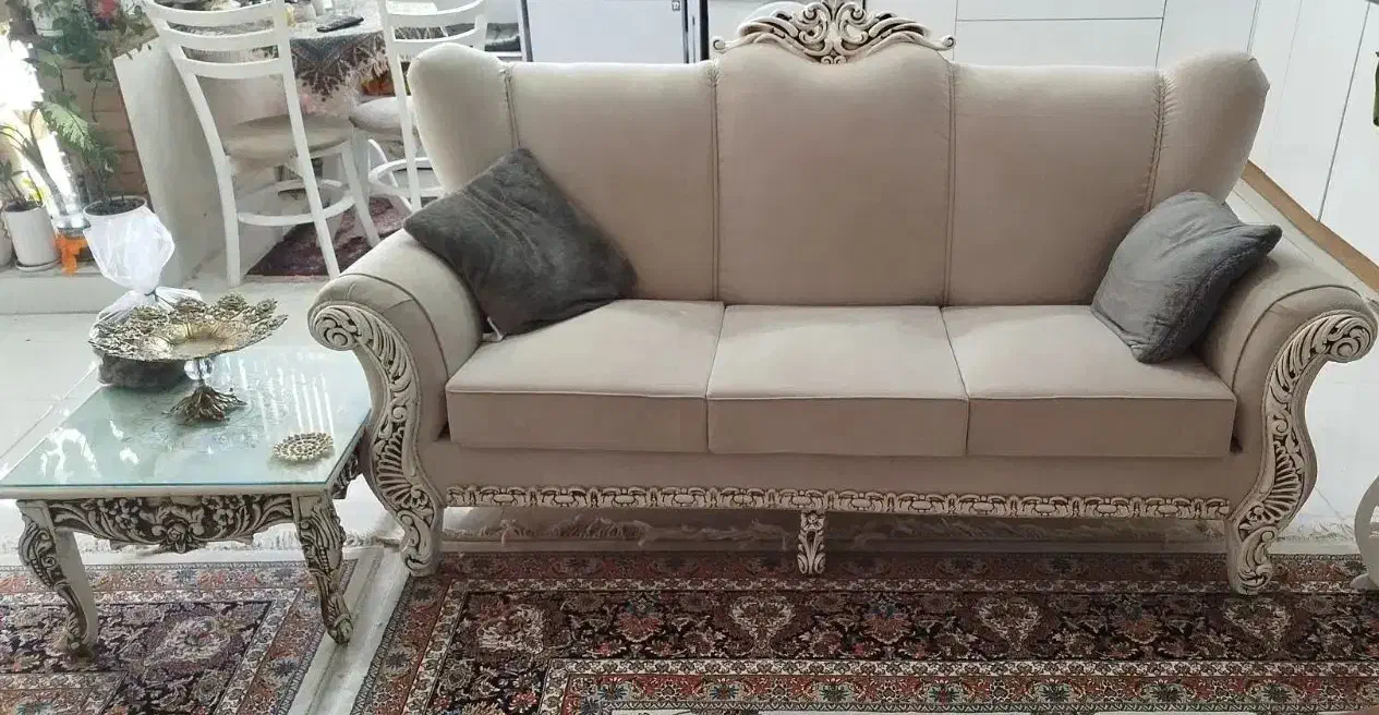 مبل ۷ نفره در حد نو|مبلمان خانگی و میز عسلی|بیرجند, |دیوار