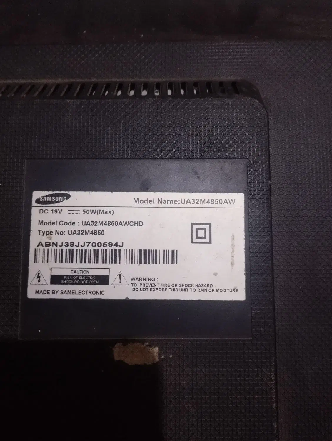 تلوزیون.پنل.شکسته.۳۲‌اینچ|تلویزیون و پروژکتور|گرگان, |دیوار