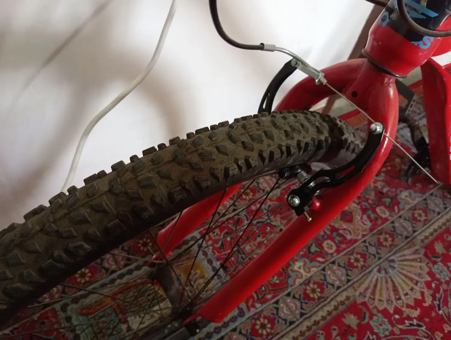 فروش دوچرخه سایز 27/5 رنگ قرمز در حدنو صحیح و سالم|دوچرخه، اسکیت، اسکوتر|شیراز, آبیاری|دیوار