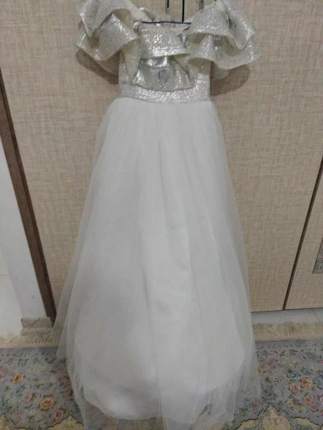 لباس مجلسی لباس عروس بچگانه نو|لباس|کرمانشاه, |دیوار