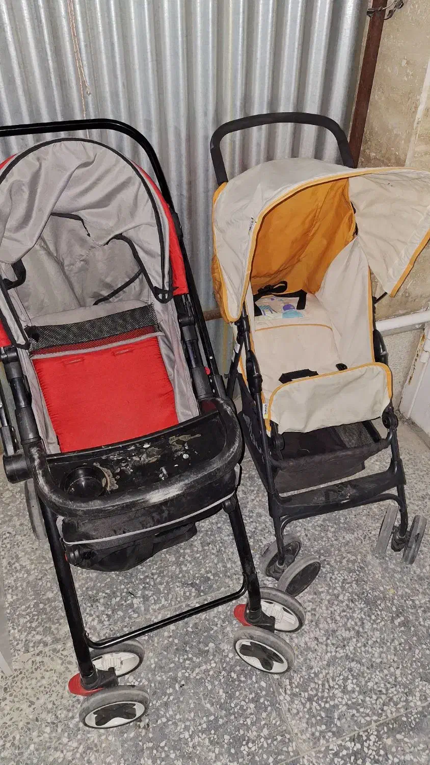 دوتا کالسکه 1نیم|اسباب و اثاث بچه|شیراز, نصر|دیوار