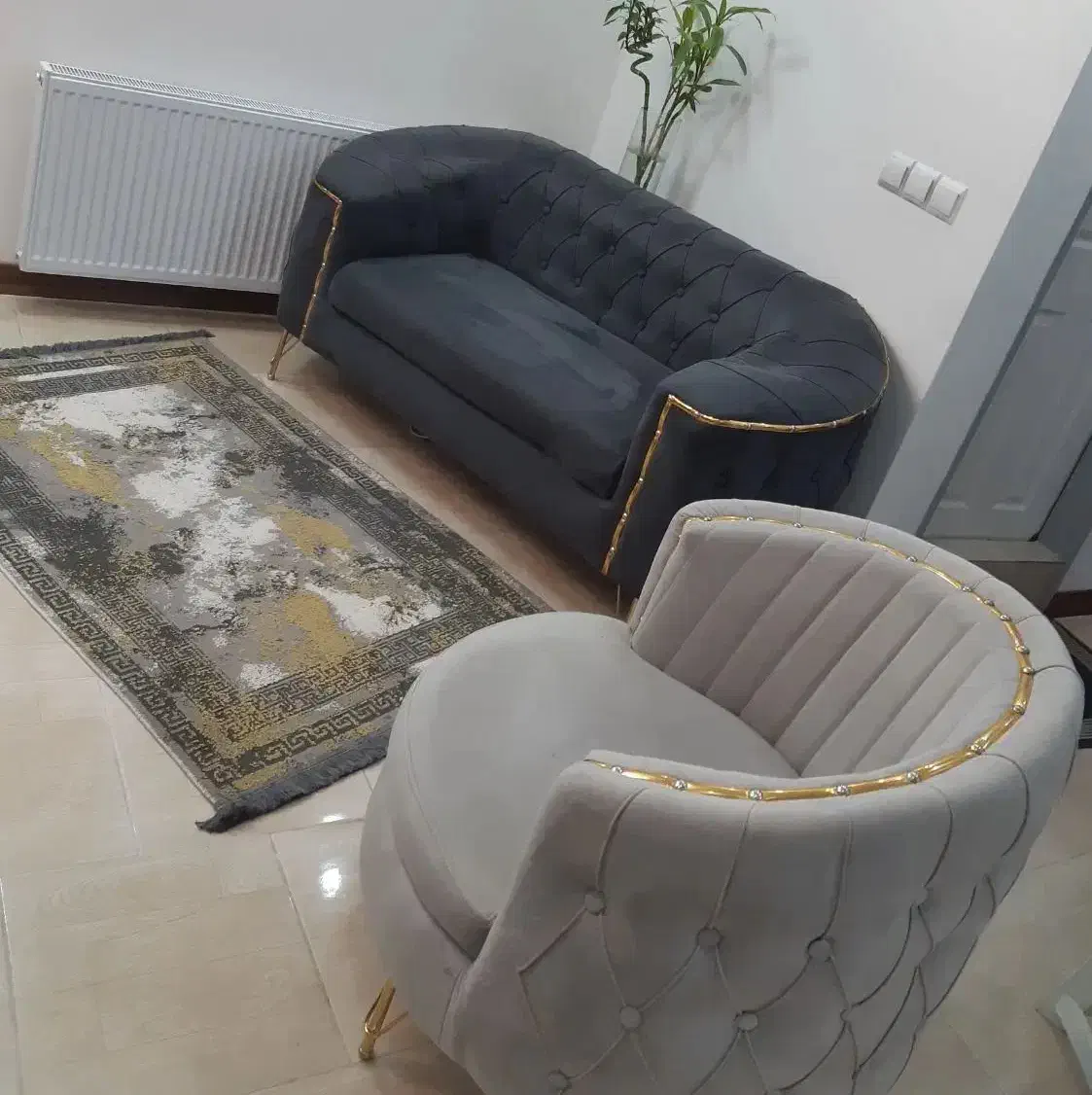 مبل چستر صدفی الیزابت|مبلمان خانگی و میز عسلی|مشهد, سید رضی|دیوار