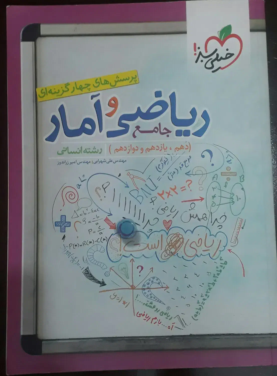 ریاضی|کتاب و مجله آموزشی|قم, دروازه چوبی|دیوار