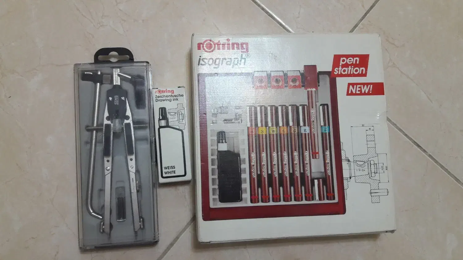 راپید ۸ تایی روترینگ و پرگار سما آلمانی|لوازم التحریر|پردیس, فاز ۴|دیوار