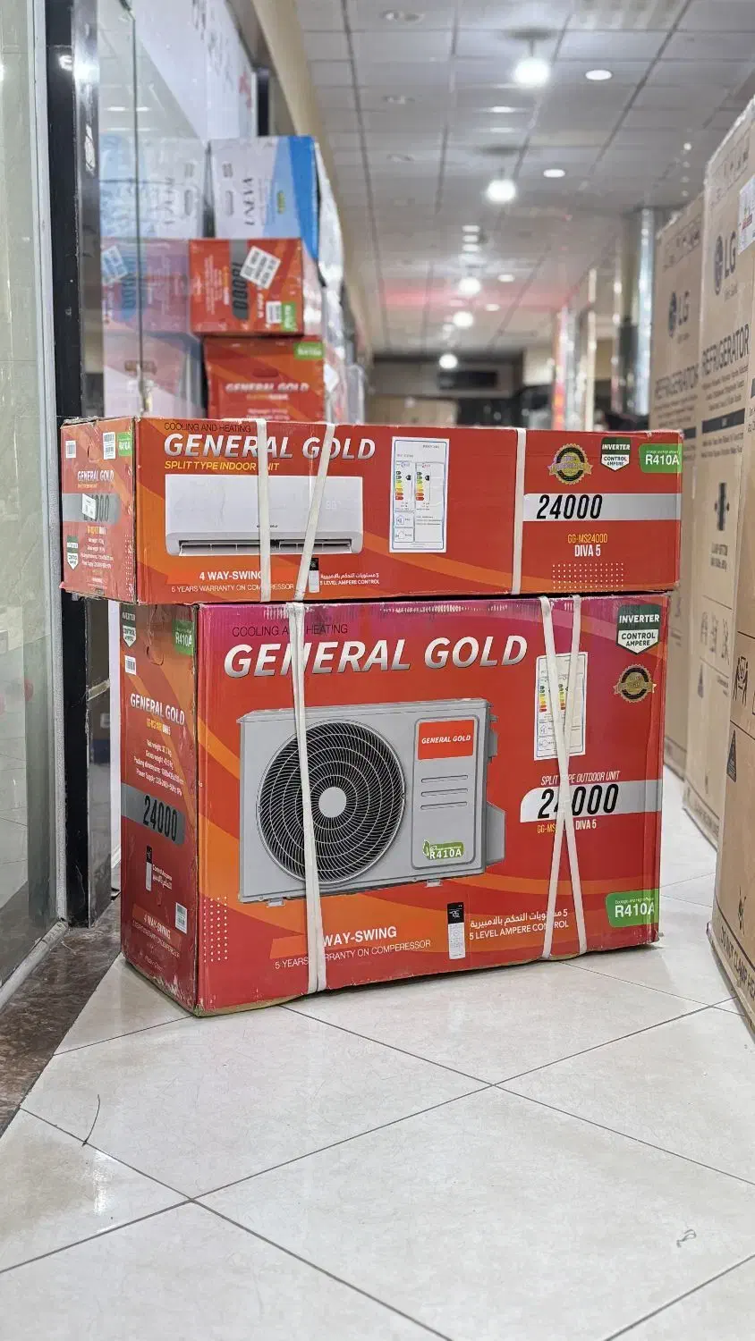 کولرگازی جنرال گلد|کولر گازی و فن‌کوئل|بانه, |دیوار