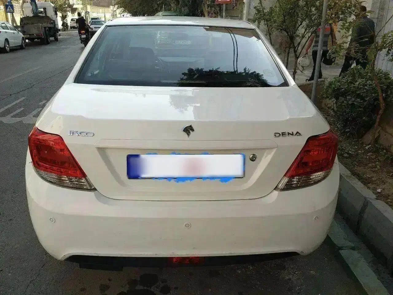 دنا معمولی مدل ۱۳۹۴ سفید تیپ ۲|خودرو سواری و وانت|تهران, شهرک صدرا|دیوار