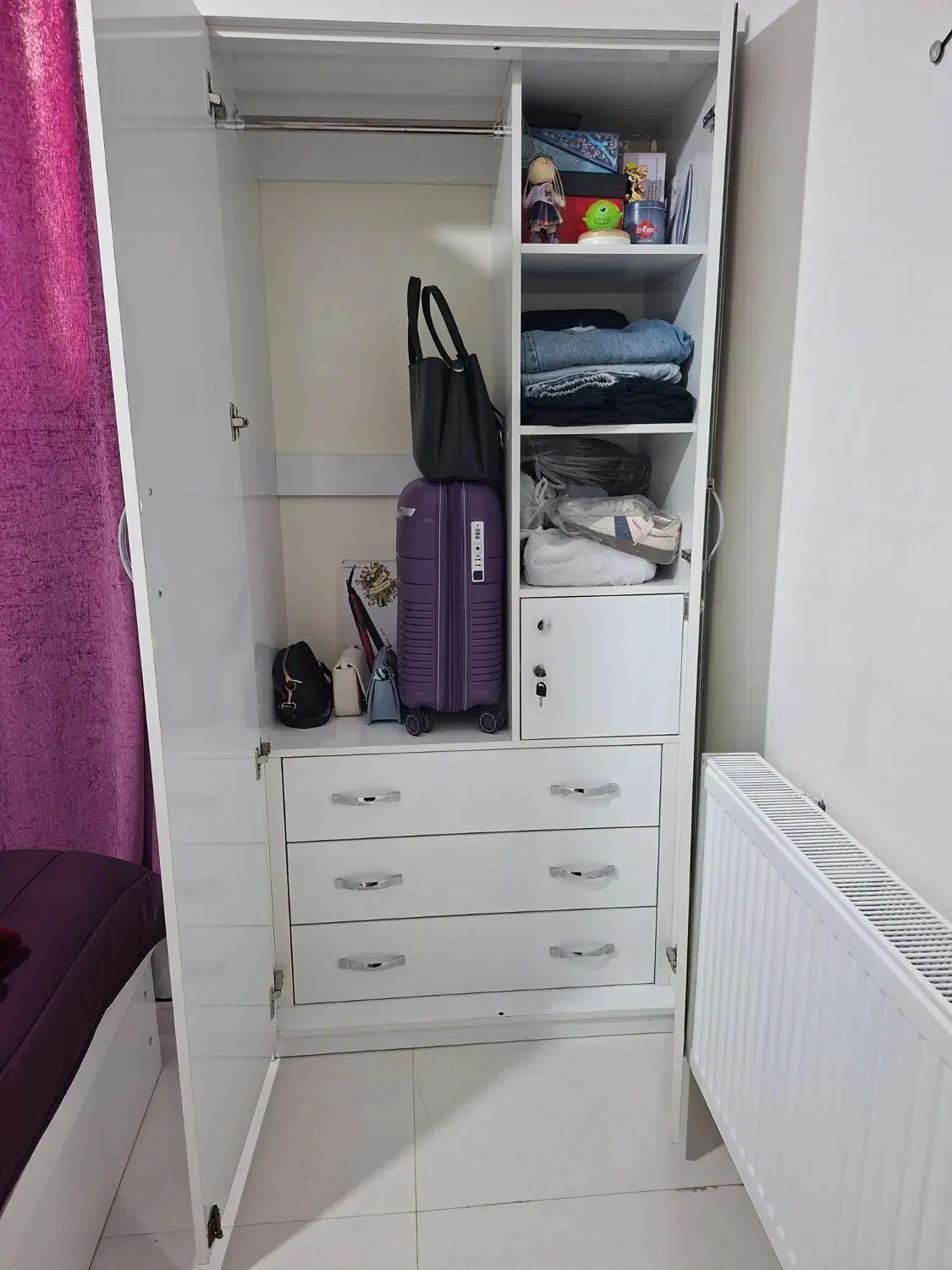 کمد ام دی اف سفید|جاکفشی، کمد، دراور|فردیس, شهرک وحدت|دیوار