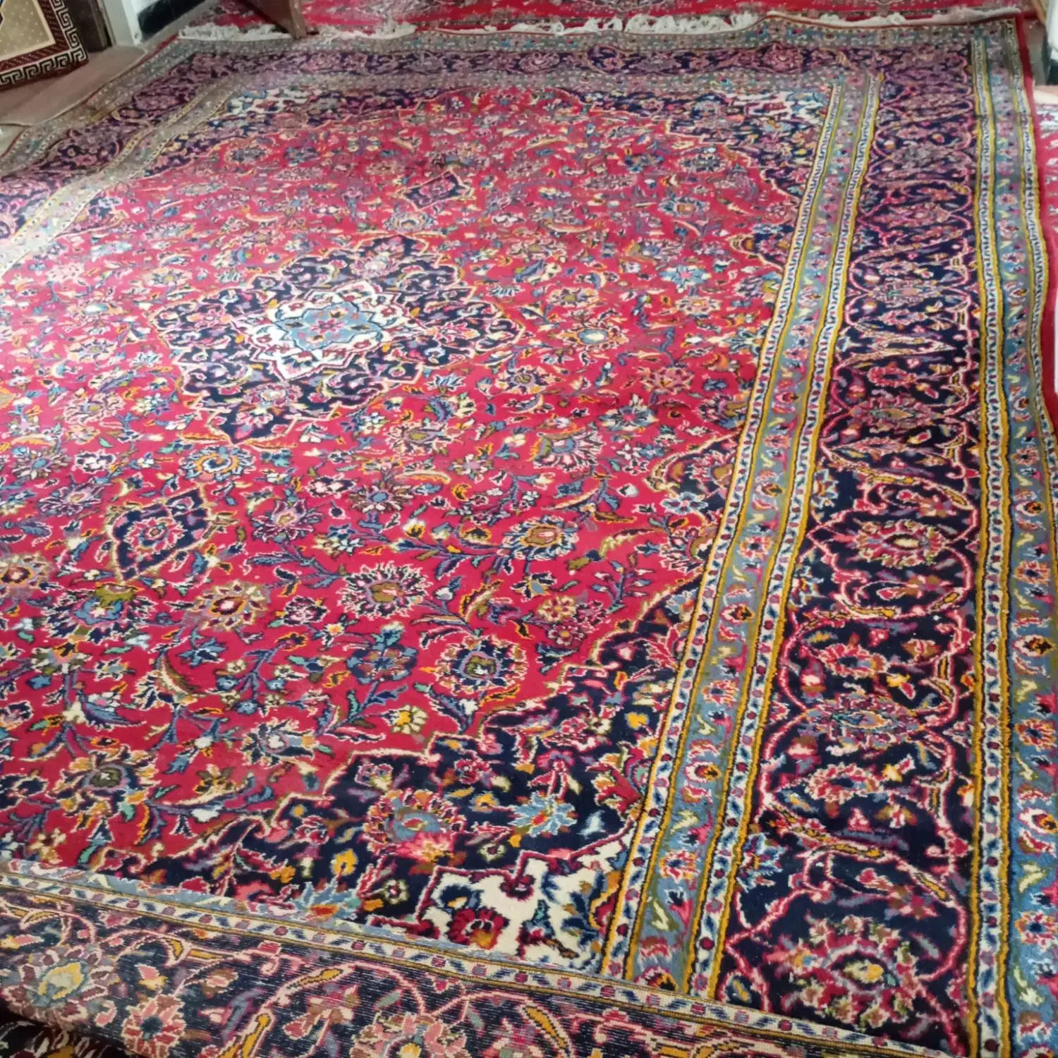 قالی دستباف محلی|فرش|مرودشت, ژیان|دیوار