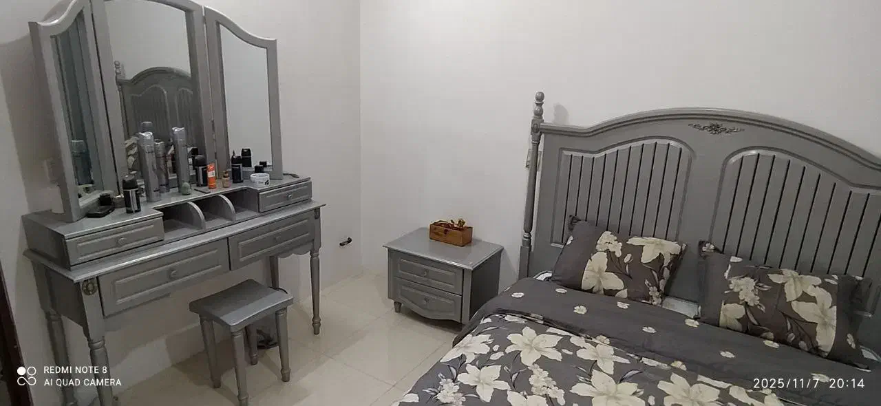 سرویس خواب تمام چوب شیک مناسب جهیزیه|تخت و سرویس خواب|بجنورد, |دیوار