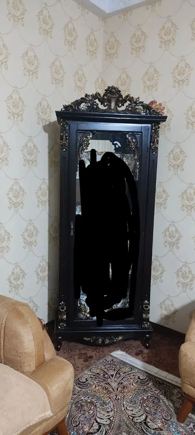 میز تی وی و بوفه. هر دو سالم و بدون خط و خش|بوفه، ویترین، کنسول|محمدیه-قزوین, |دیوار