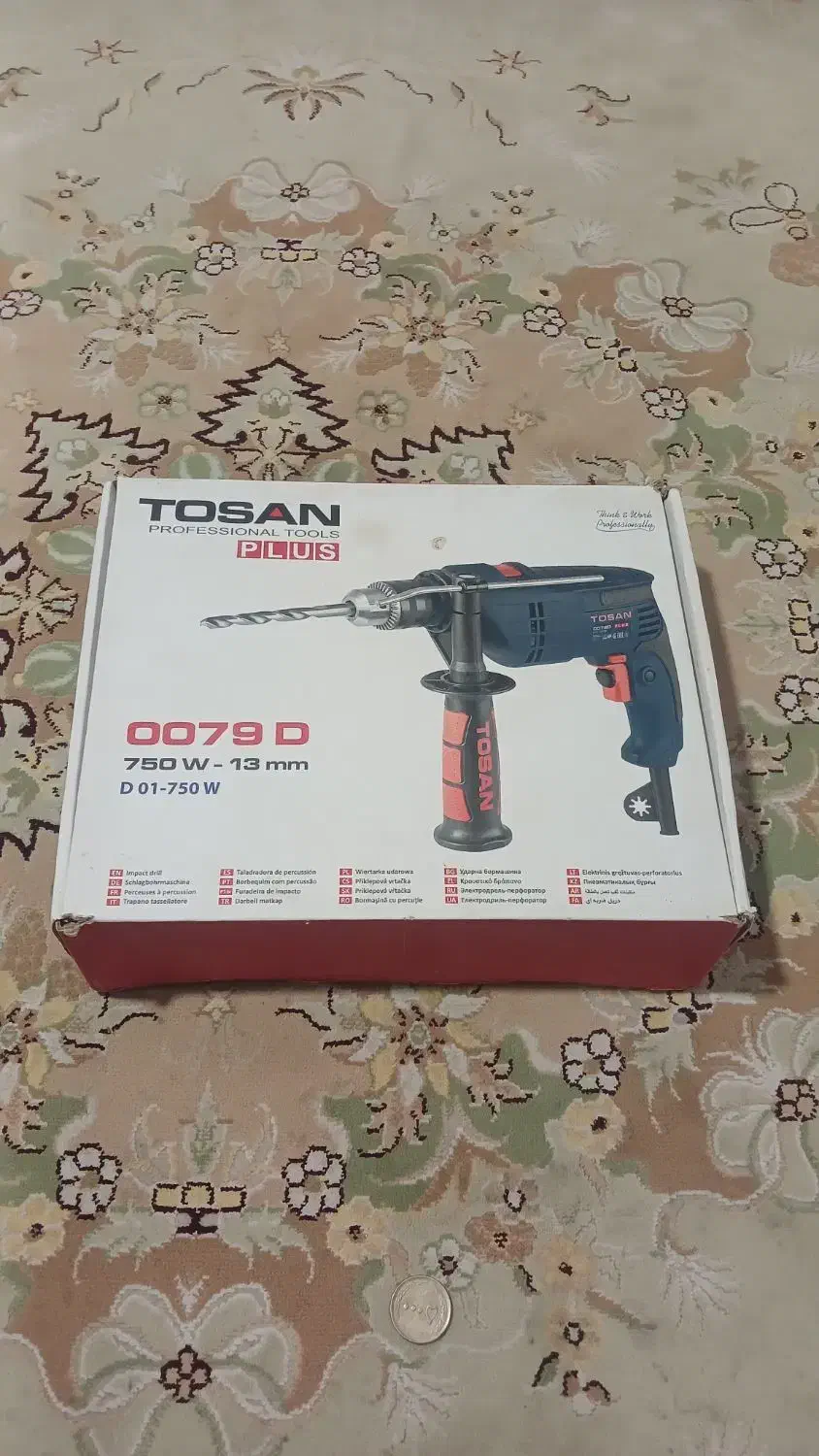 فروش دریل توسن ،بدون کارکرد|ابزارآلات|کتالم و سادات شهر, |دیوار