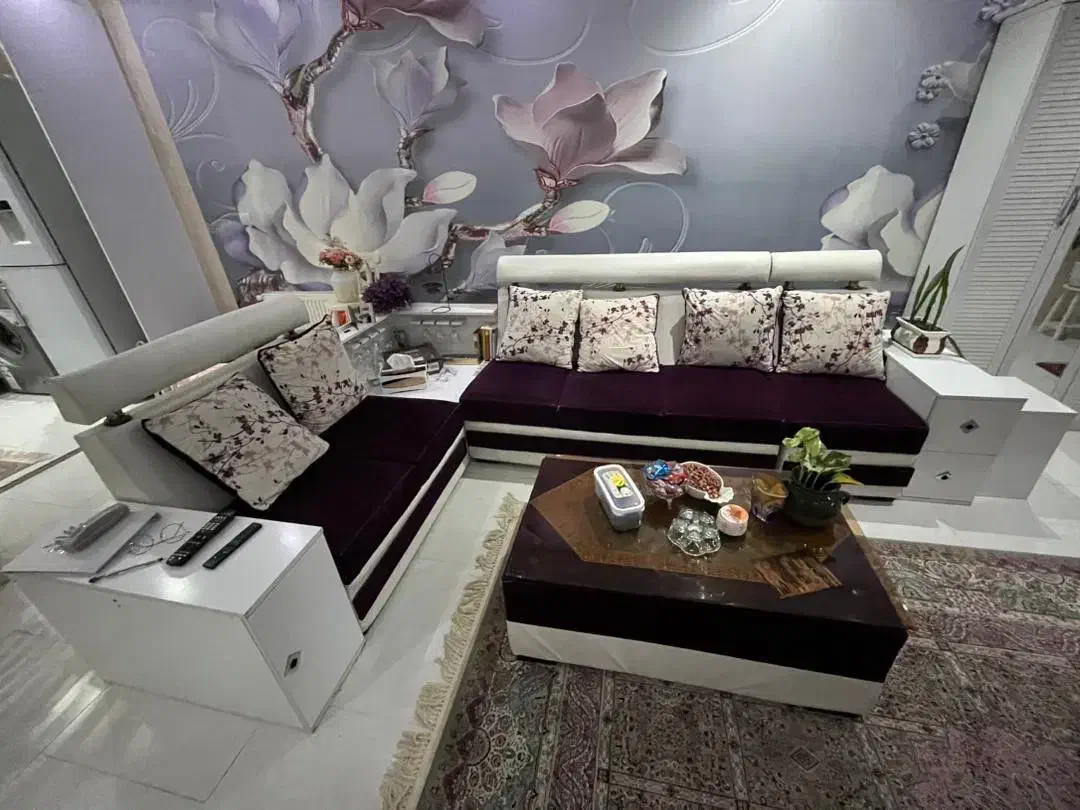 مبل ال و میز ناهارخوری|مبلمان خانگی و میز عسلی|کهریزک, |دیوار