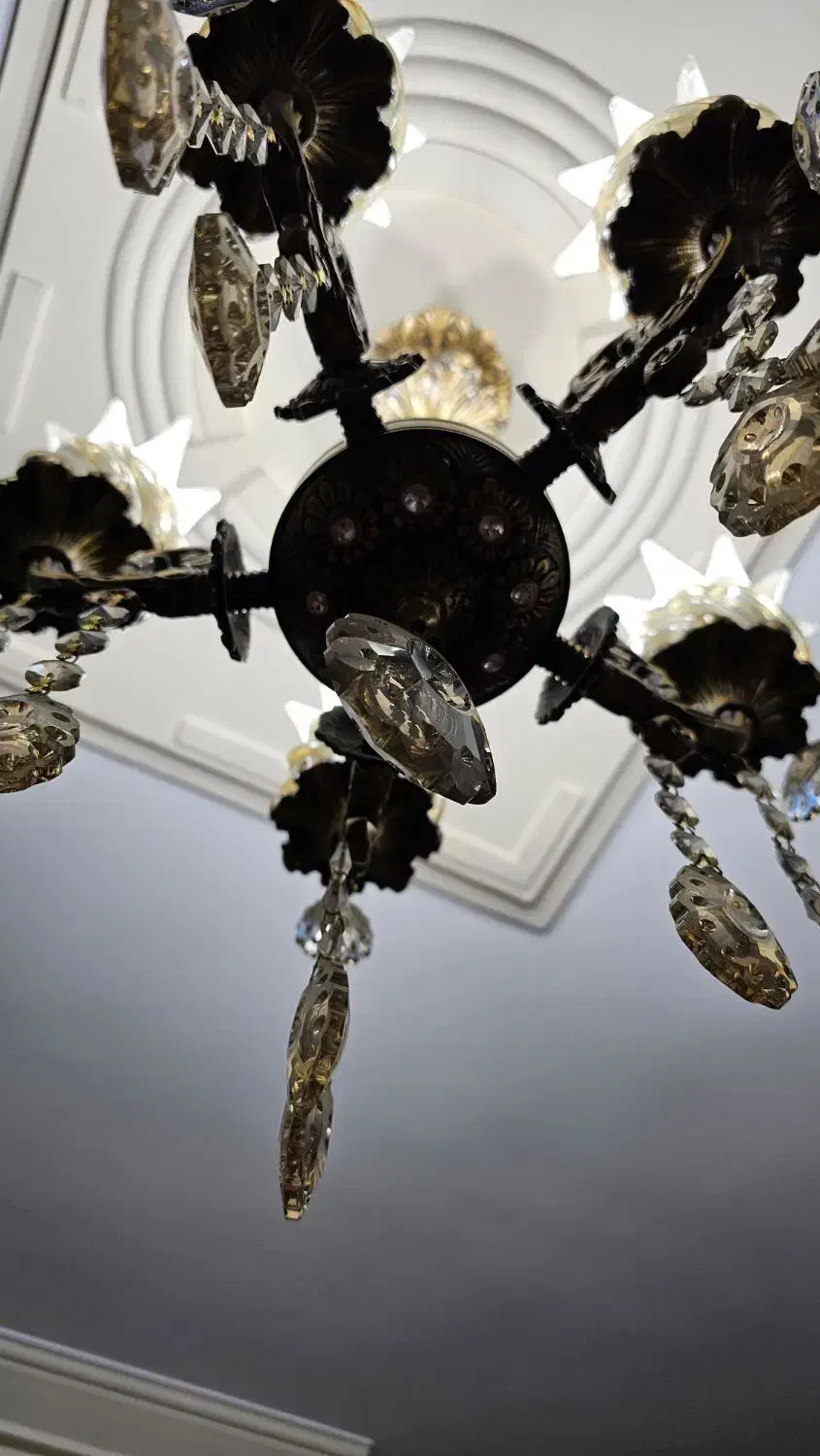 لوستر ۵ شاخه شیک|لوستر و چراغ آویز|تهران, ونک|دیوار