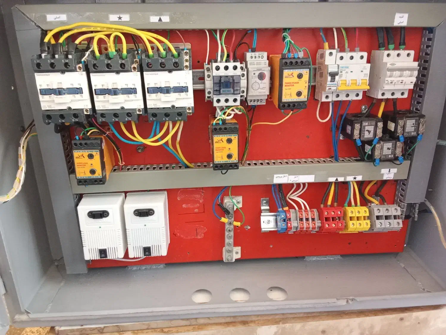 تابلو برق ستاره مثلث 60امپر|ماشینآلات صنعتی|مراغه, |دیوار