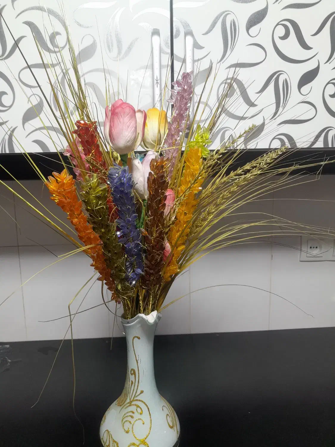 گلدان|گل مصنوعی|سنندج, |دیوار