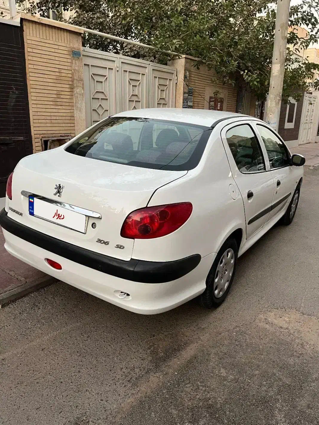 پژو 206 Sd مدل ۹۵|خودرو سواری و وانت|پرند, فاز ۲|دیوار