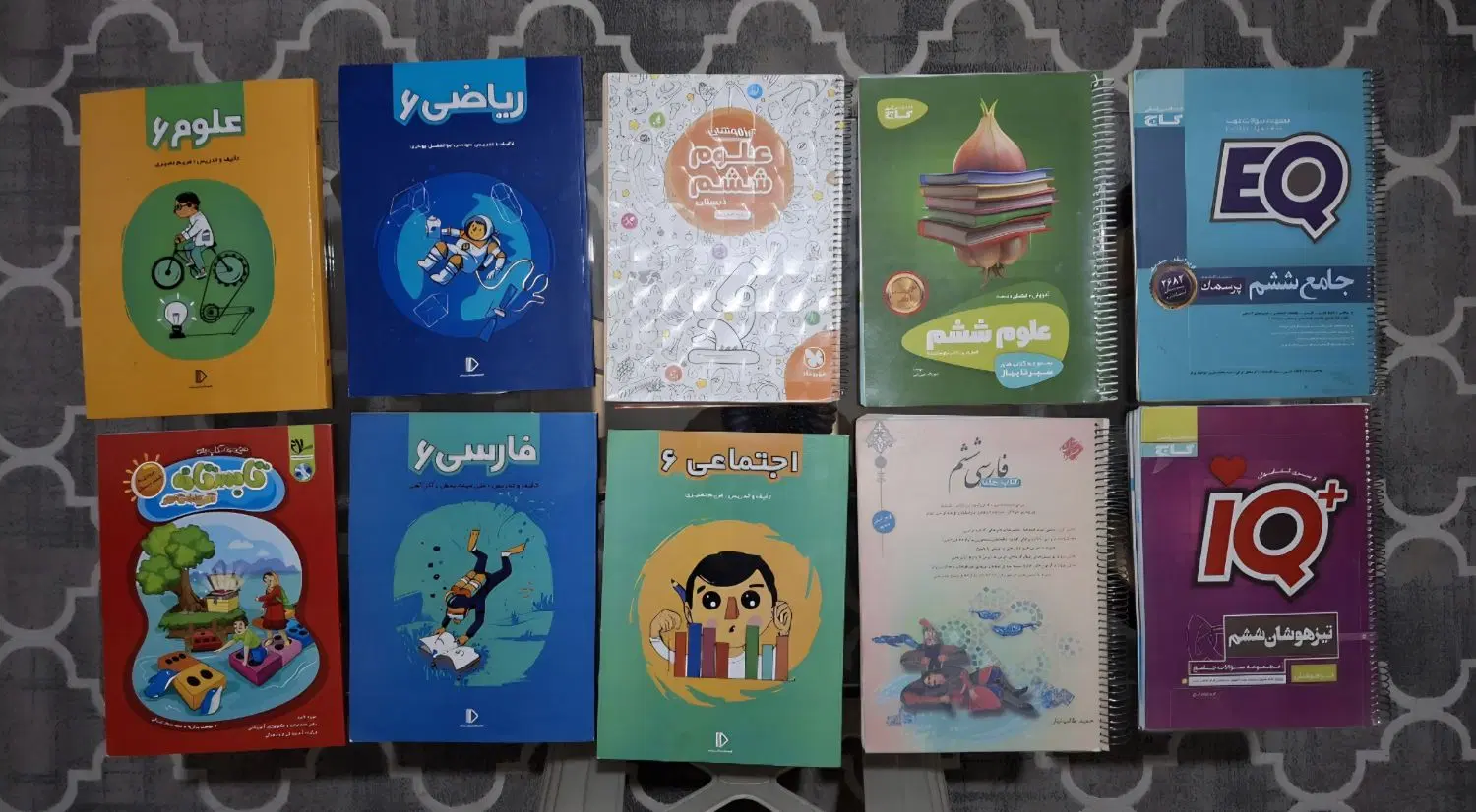 کتاب تیزهوشان، جامع،کتابهای کمک درسی پایه ششم و CD|کتاب و مجله آموزشی|تهران, یافت آباد شمالی|دیوار