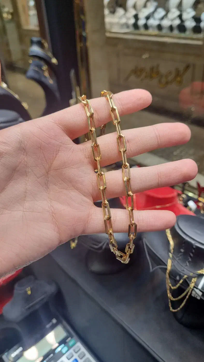 زنجیر هرمس طلا|جواهرات|تهران, صد دستگاه|دیوار