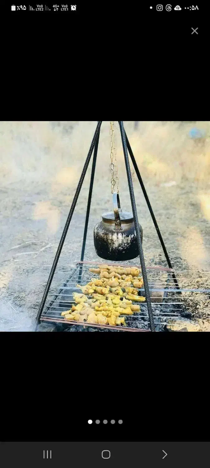 منقل سرخپوستی وصحرایی سه پایه|کوهنوردی و کمپینگ|تهران, مولوی|دیوار