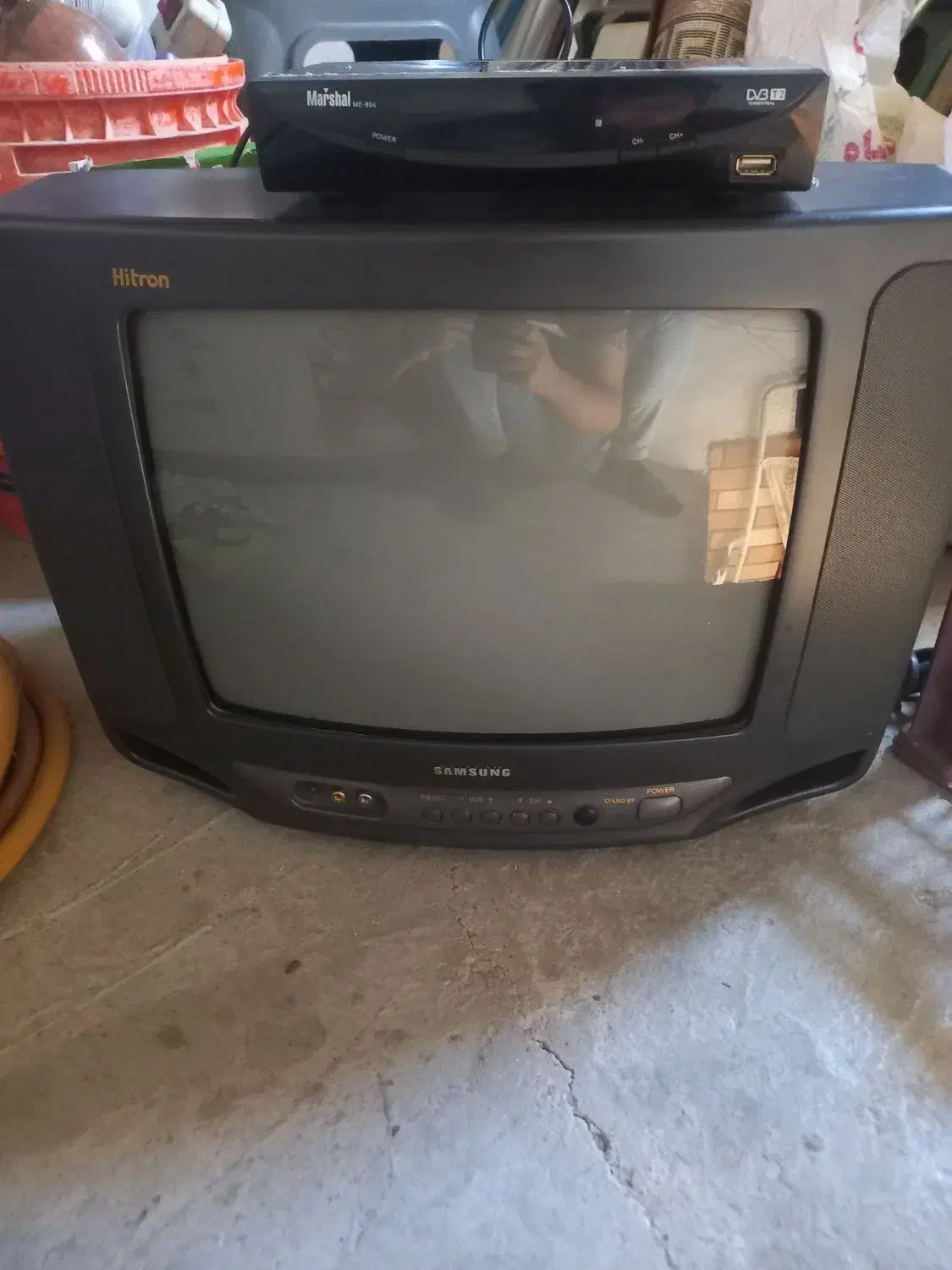 تلویزیون ۱۴ اینج سامسونگ با دیجیتال|تلویزیون و پروژکتور|گنبد کاووس, |دیوار