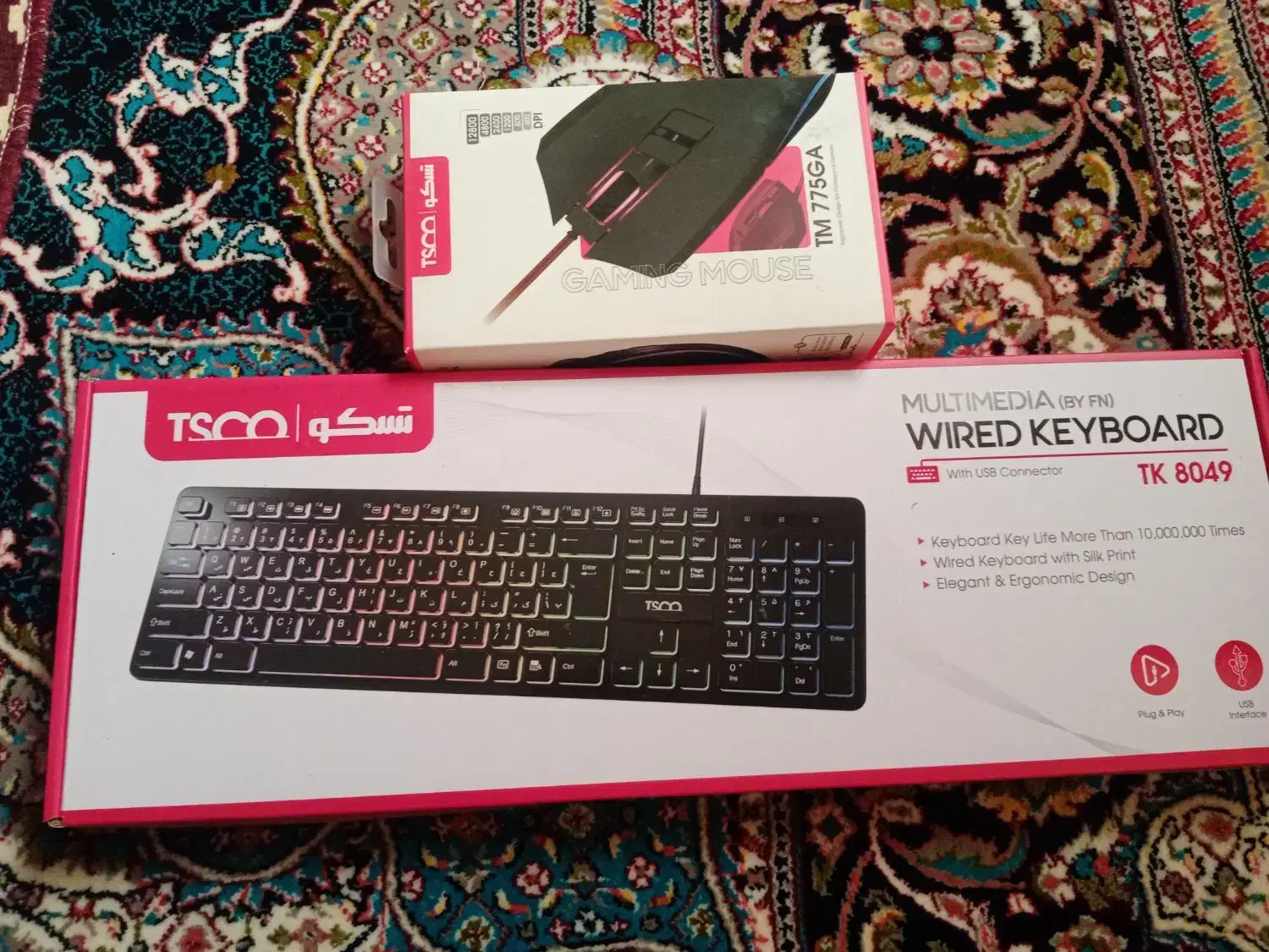 موس کیبورد گیمینگ|قطعات و لوازم جانبی رایانه|اردبیل, |دیوار