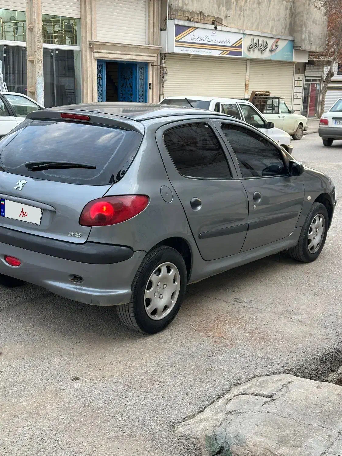 206مدل 89تیپ ۳|خودرو سواری و وانت|تهران, باغ خزانه|دیوار