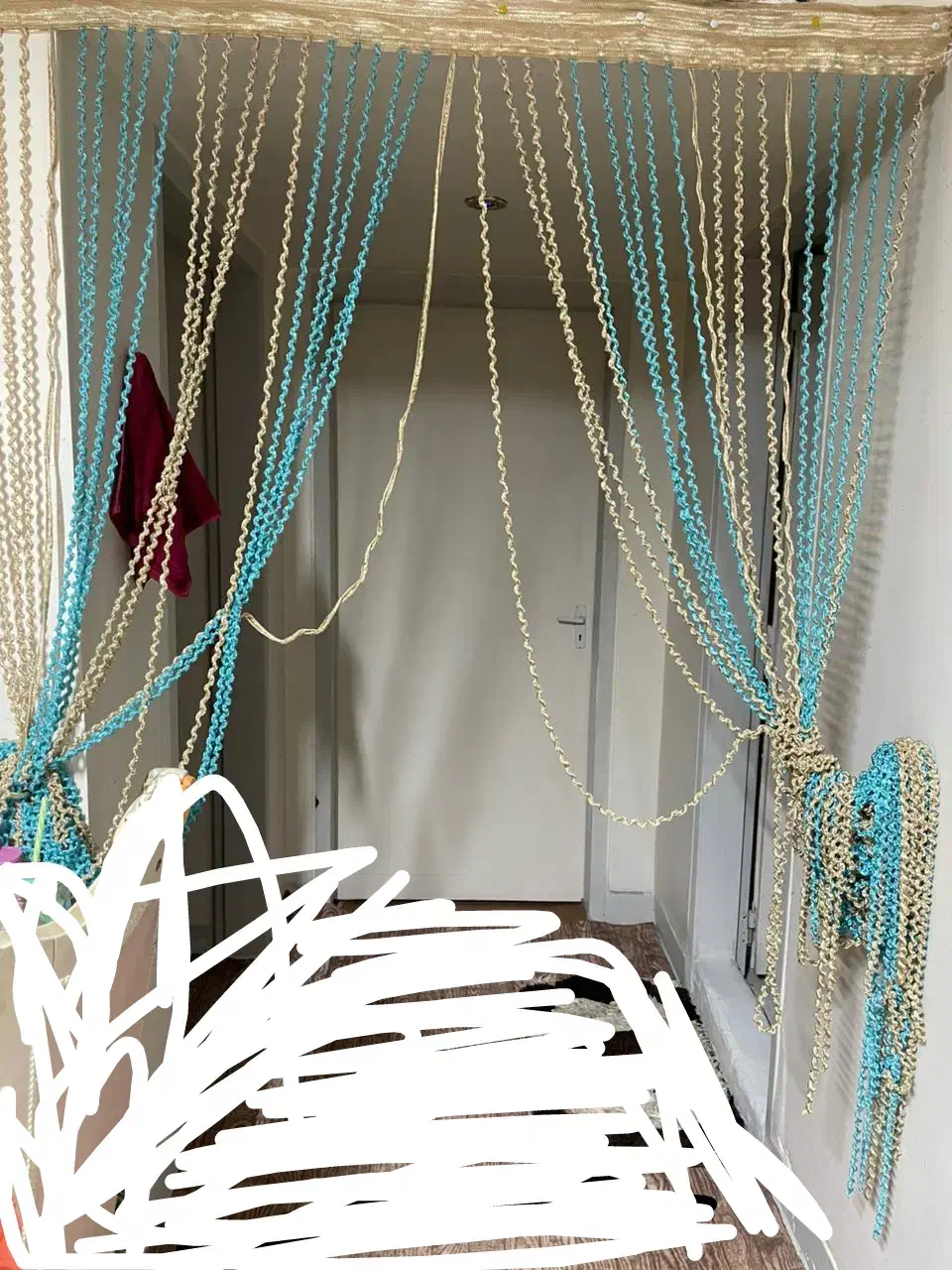 دومدل پرده درحد نو|پرده، رانر، رومیزی|اصفهان, فرودگاه شهید بهشتی|دیوار