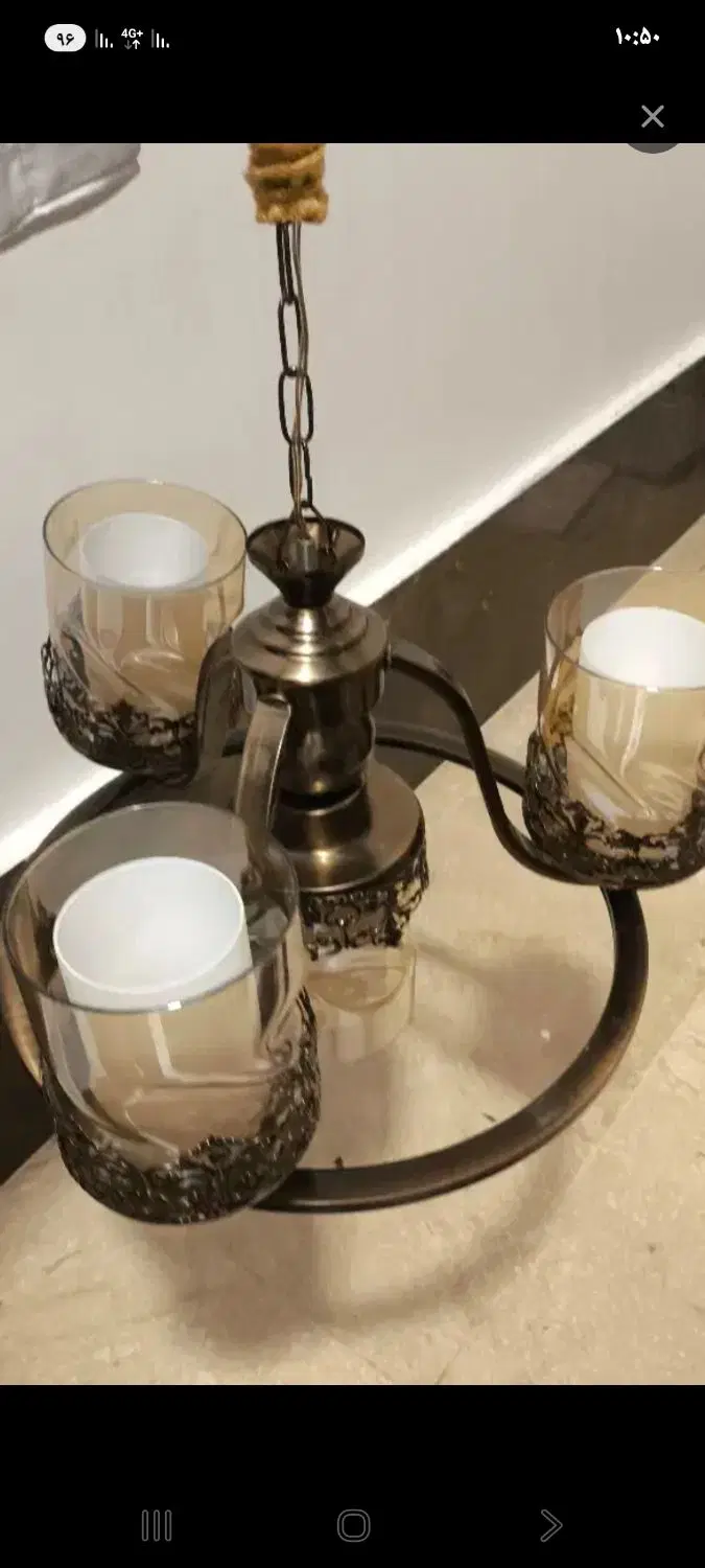 لوستر|لوستر و چراغ آویز|بیرجند, |دیوار